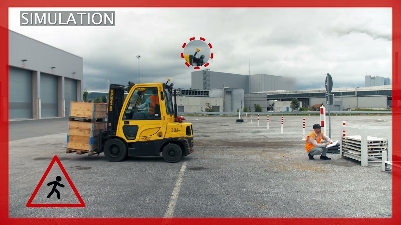 Blaxtair Origin®: use case on a Hyster forklift