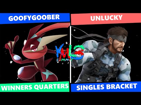 KML Summit 3: Winners Quarters - GoofyGoober (Greninja) Vs Unlucky (Snake) SSBU Singles