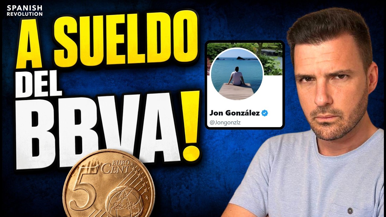 💣 PILLADO‼️ El tuitero azote de las pensiones públicas, Jon González, estaba a sueldo del BBVA‼️
