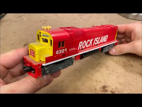 Trying to Fix a 1981 Tyco C430 Rock Island Locomotive Live