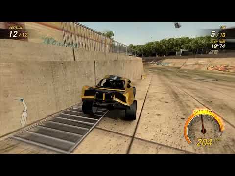 FlatOut Ultimate Carnage: "Water Canal 2" World Record Lap [0'42"31]