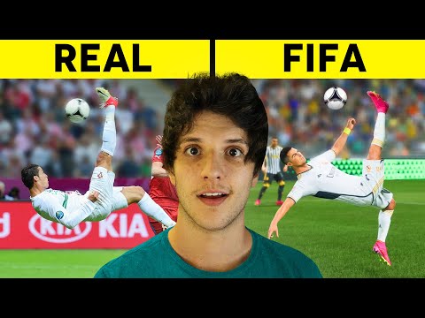 Recriei Gols Icônicos do Ronaldo no FIFA