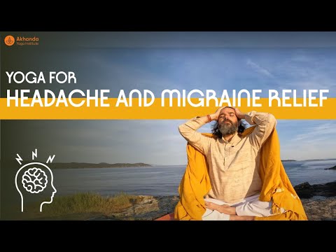 Yoga for Migraine Relief | 10 min Yoga for Quick Headache Relief