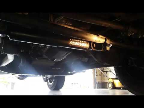 Teraflex 9550 steering stabilizer adjustment.