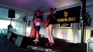 Angelo Rainone(sax) with Kim Prevost & Bill Solley -(Umbria Jazz 2017)-BYE BYE BLACKBIRD