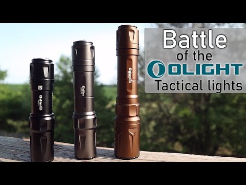 Odin mini - Odin - Odin Turbo : Battle of the Olight Tactical lights