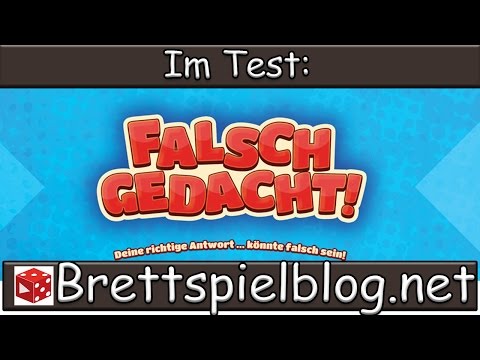Test: Falsch gedacht! von Bruno Cathala & Ludovic Maublanc -- Brettspielblog.net