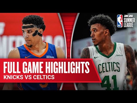 KNICKS vs CELTICS | NBA SUMMER LEAGUE | FULL GAME HIGHLIGHTS | July 13, 2025