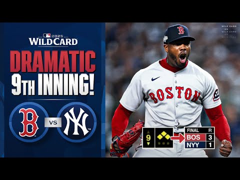 FULL 9th INNING: Yankees had the bases loaded with no outs vs. Aroldis Chapman and the Red Sox 😳