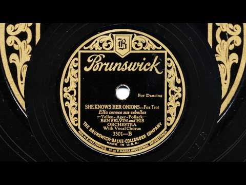 Ben Selvin: She knows her onions (1926)