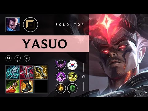Yasuo Top vs Yone - KR Master Patch 25.22