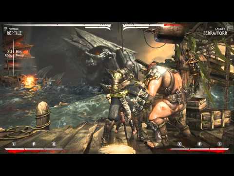 Reptile - Biggest Combos for Noxious and Nimble MKX