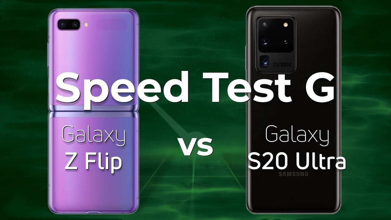 Samsung Galaxy Z Flip vs Samsung Galaxy S20 Ultra