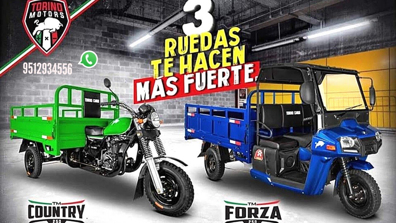 Les presentamos a nuestro motocarro más económico - Torino Motors