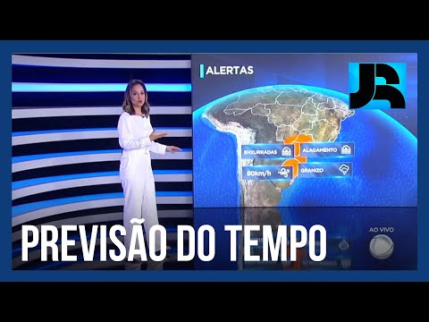 Confira a previsão do tempo para esta quarta (4)