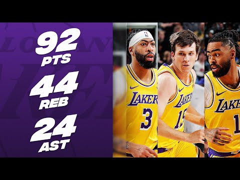 Davis (34 PTS), Reaves (29 PTS) & Russell (27 PTS) Lead Lakers In 2OT Thriller! March 26, 2024