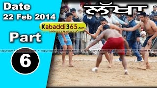 Lakha (Ludhiana) Kabaddi Tournament 22 Feb 2014 Part 1 By Kabaddi365.com