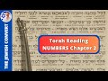 Torah Reading Numbers Chapter 2 In Hebrew With English Translation
