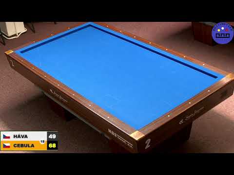 Liga Tcheca | 1 almofada | D2 | 4ª rodada | Tomáš Cebula x Miloš Háva