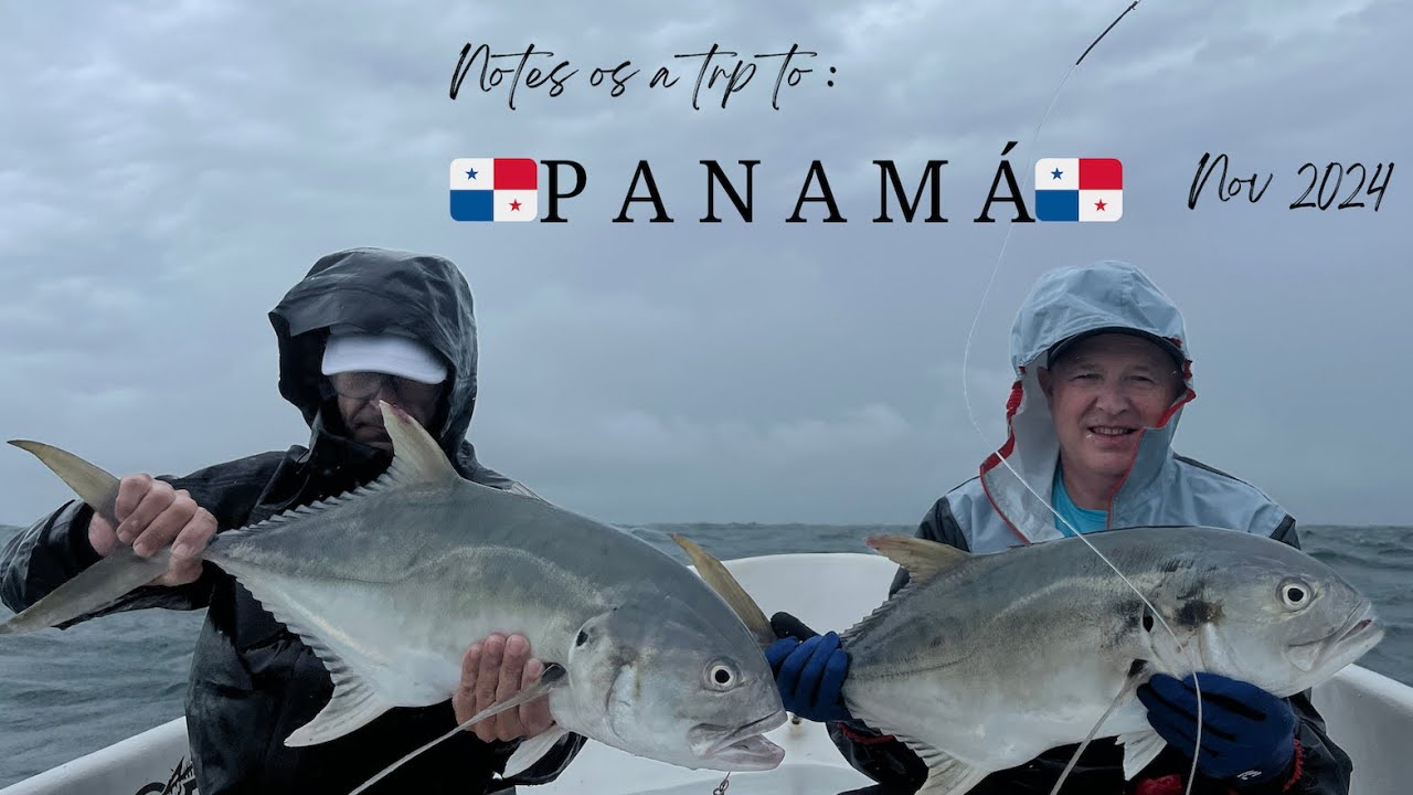 Fishing Panama in a Storm Roosterfish expedition video