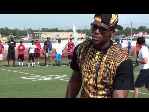 IMG 7v7 Nationals Day 1 - Cam Newton Skills Challenge
