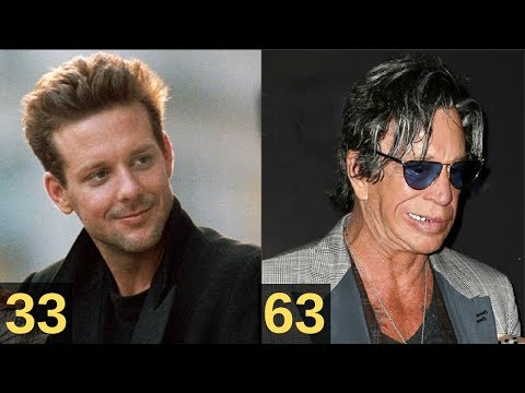Mickey Rourke From 18 to 66 Years Old