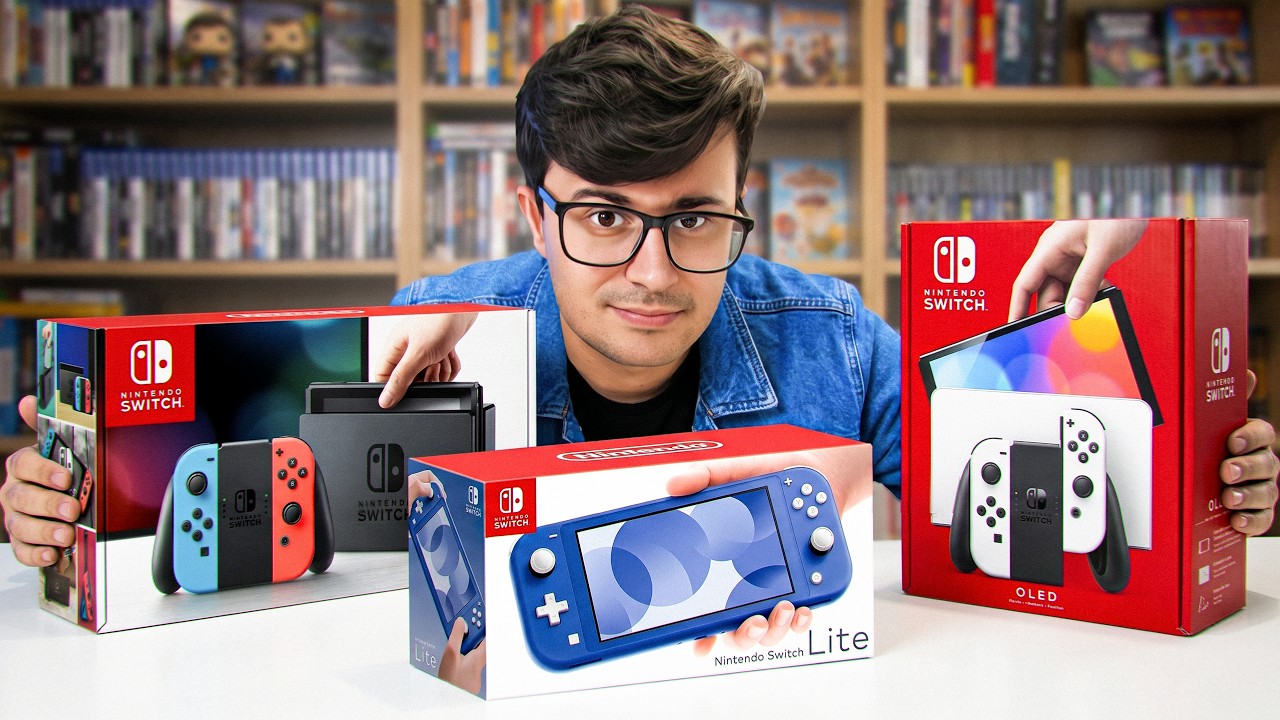 Qual NINTENDO SWITCH COMPRAR?