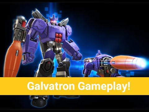 Galvatron Gameplay! Transformers : Forged to Fight | R4 5* Galvatron S10 F19