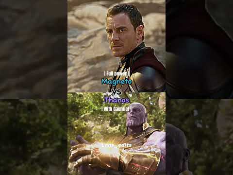Magneto vs Thanos #marvel #shorts #mcu #edit