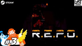 【”怖いけど笑える” 協力型探索ホラー!!】R.E.P.O. #3　ごり,にゃん,たか