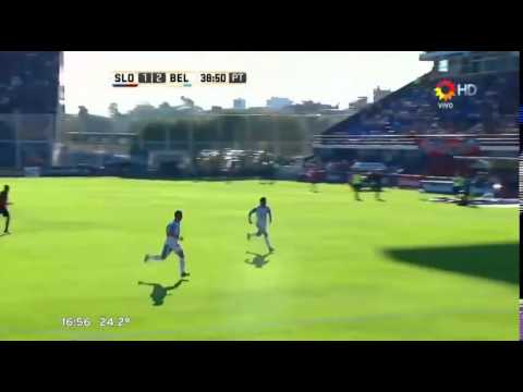 Gol de Sebastian Blanco - San Lorenzo 1 Vs 2 - Belgrano Cba - Fecha 9 - Liga Argentina