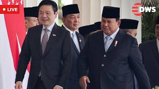 LIVE: PM Singapura Wong bertemu Presiden Indonesia Prabowo di Istana Kepresidena