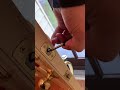 How To Install Deadbolt Carpentry Deadbolt Diy Doorknobinstall Protips