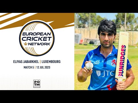 POTM: E.Jabarkhel - MAL vs LUX | Highlights | Mdina Cup T20Is | 12 July 2023 | ECN23.028