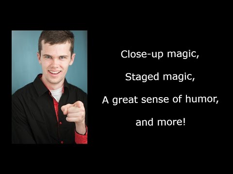 Promotional video thumbnail 1 for Magician Sean Whittaker