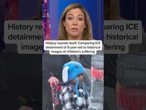 Comparing ICE detainment of 5-year-old to historical images of children's suffering