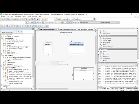 IBM Engineering Rhapsody Tip #105 - Simplification of SysML for early context analysis