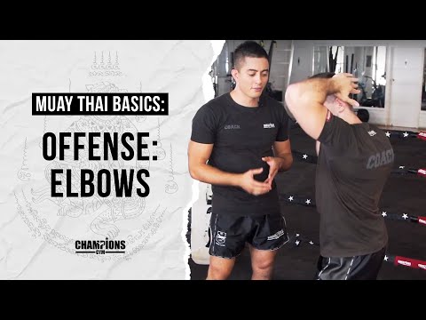 How to throw an elbow in Muay Thai