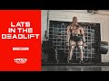 Using the Lats in the Deadlift
