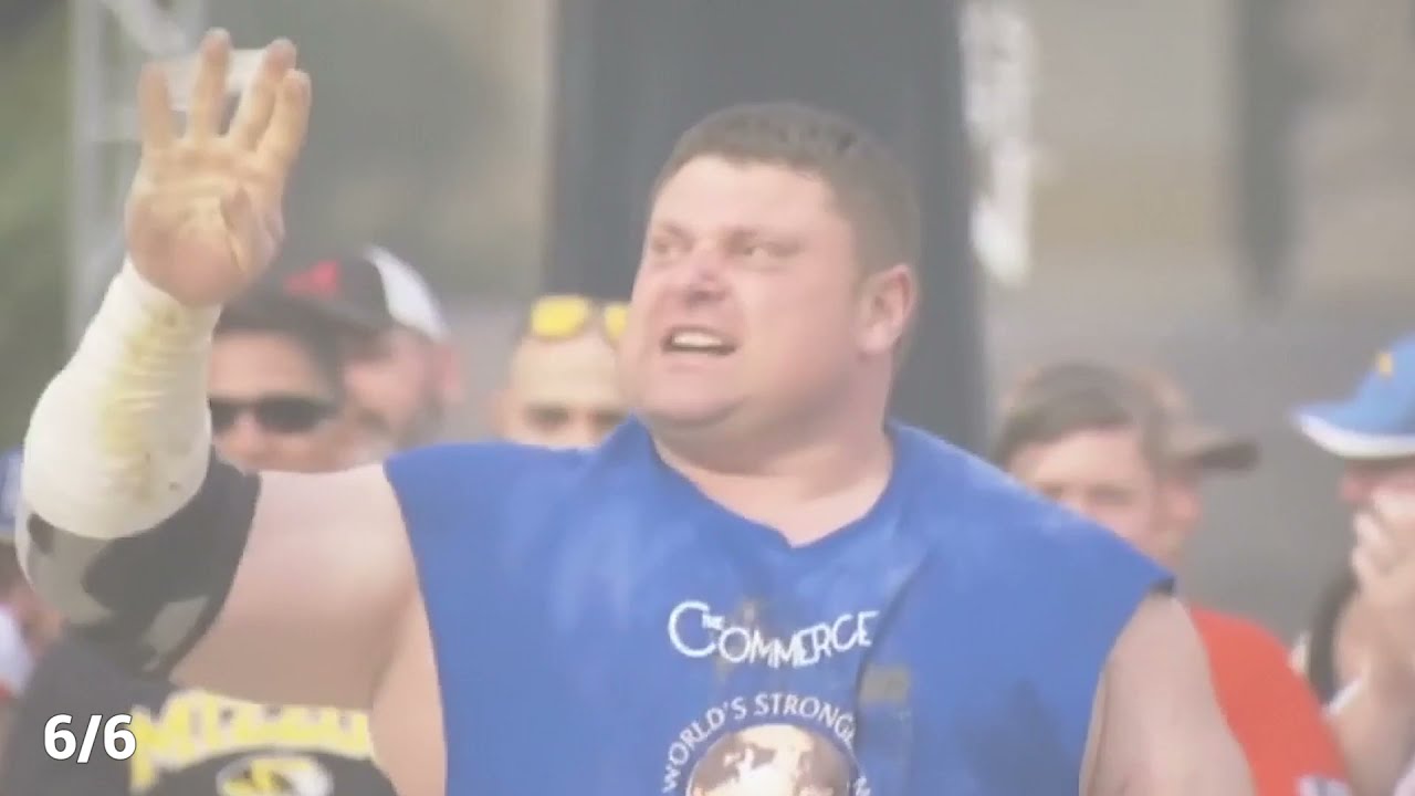 Топ-6 сильнейших людей планеты (Это надо видеть)