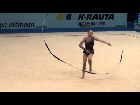 Sabina Ashirbayeva KAZ ribbon World Cup 2016