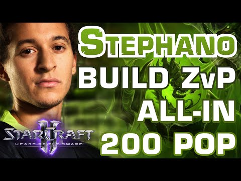 STEPHANO SC2 - ZvP ALL-IN 200 POP POUR LES NOSTALGIQUES !