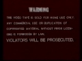 Closing To The Club 1985 VHS