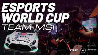 MSI Inside Mercedes-AMG Esports Team MSI | Road to EWC