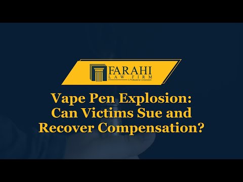 elfbar nachfüll pod läuft aus Vape Pen Explosion Lawsuits Explained
