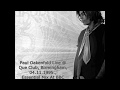 Paul Oakenfold Live At Que Club, Birmingham, 04 ...