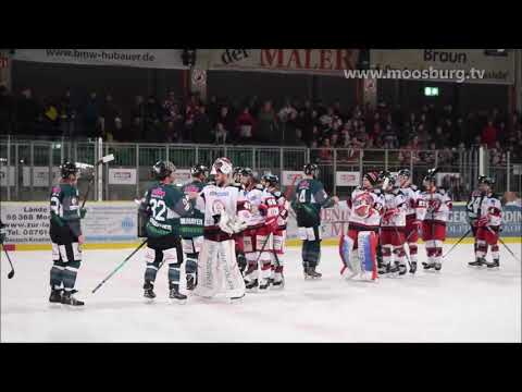 EV Moosburg  - EV Landshut Tor zum 3 : 8