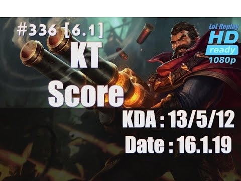 16.1.19 LCK KT Rolsters Score Jungle Graves(vs Elise of Clearlove) Kr Solo Q[1080p]#336