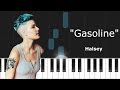 Halsey - "Gasoline" Piano Tutorial - Chords ...