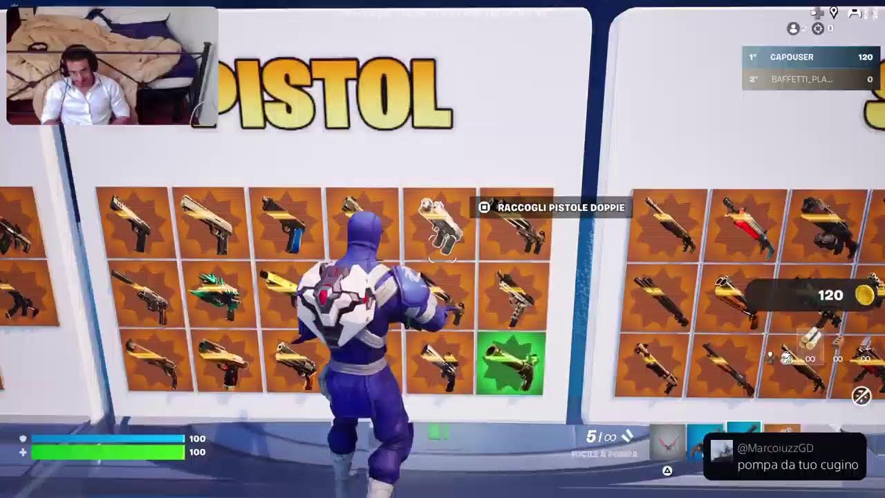LIVE FORTNITE FATEVI AVANTI 1V1